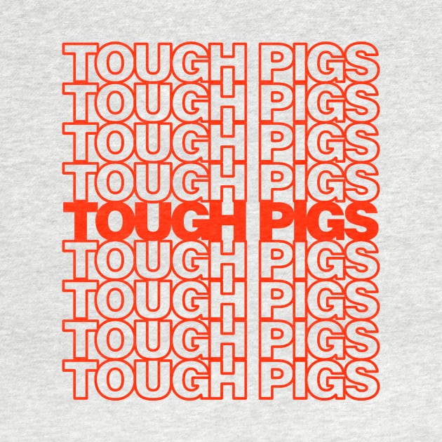 ToughPigs - shopping bag logo by ToughPigs